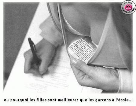 tricher en classe