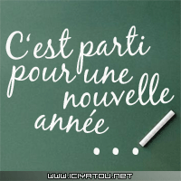 C'est parti...